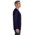 thumbnail image 3 of Jerzees T-Shirt à Manches Longues pour Hommes DRI-POWER Active à Col Ras du Cou, L, J Bleu Marine, 3 of 3