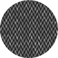 thumbnail image 1 of Ahgly Company Tapis Rond Lavable en Machine Intérieur Transitionnel Gris Platine, 5 Pieds Rond, 1 of 7