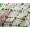 thumbnail image 5 of oneOone Silk Tabby Green Fabric Block Sewing Craft Projects Fabric Prints By Yard 42 Inch Wide, 5 of 5