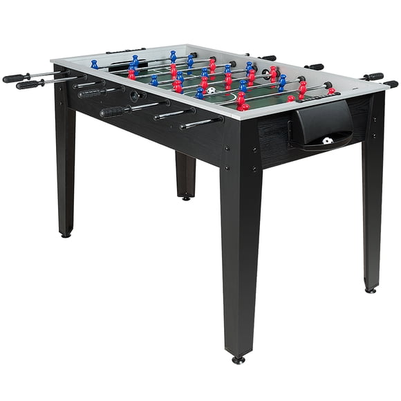 Gymax 48'' Competition Sized Wooden Soccer Football Table Adults & Kids Home Recreation