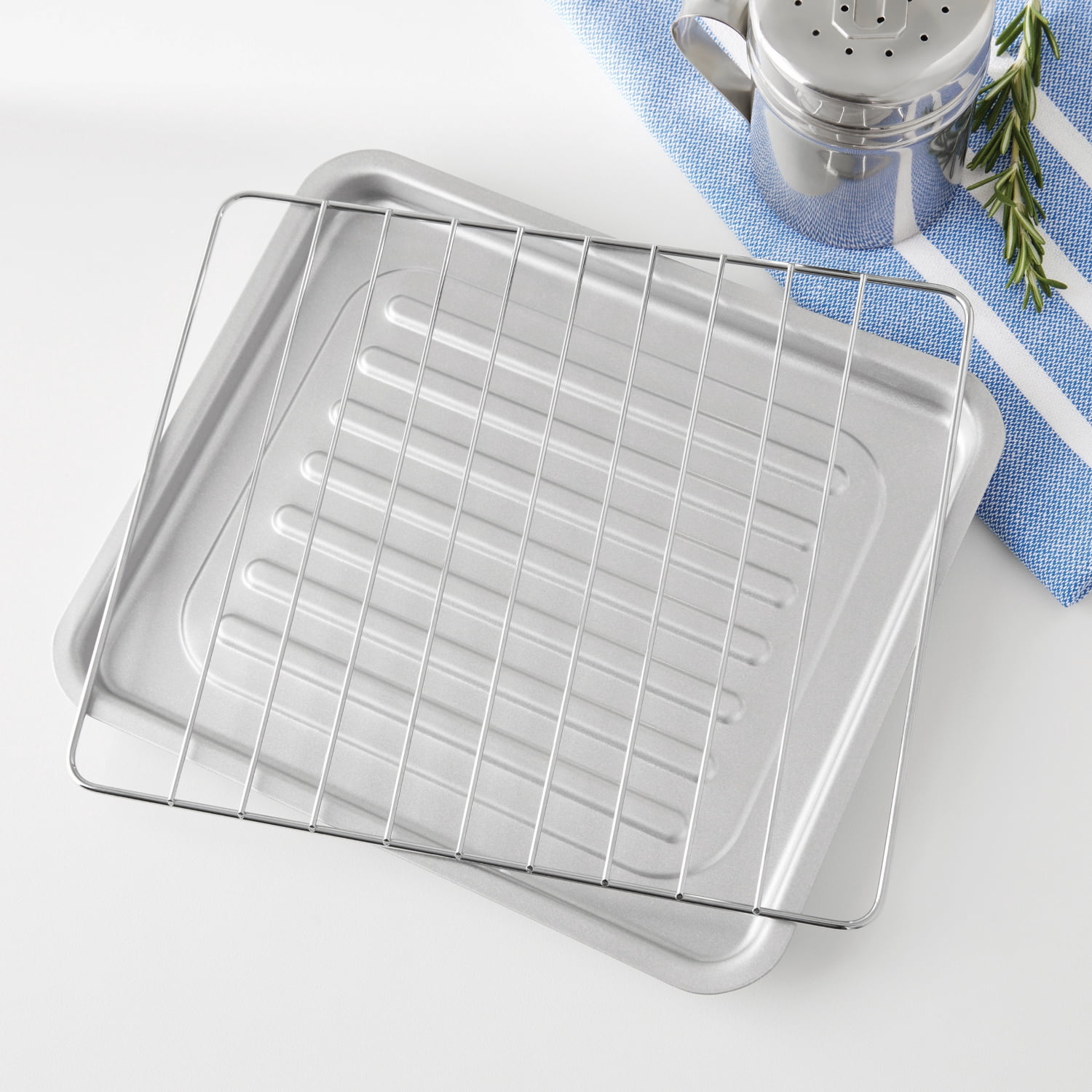 Mainstays Four Grille-Pain 4 Tranches de Comptoir avec 3 Réglages, inclut Grille et Plateau de Cuisson, Noir, Neuf