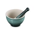 thumbnail image 1 of Le Creuset Stoneware Mortar & Pestle, 10 oz., Artichaut, 1 of 2
