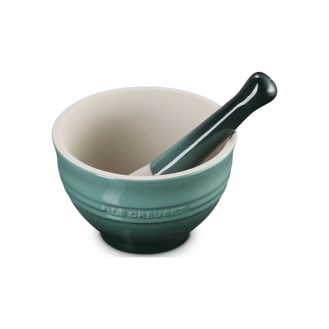 Le Creuset Stoneware Mortar & Pestle, 10 oz., Artichaut