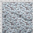 thumbnail image 4 of oneOone Cotton Flex Wine Fabric Bird Craft Projects Decor Fabric Printed By The Yard 40 Inch Wide, 4 of 4