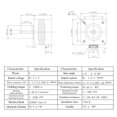 thumbnail image 3 of Aibecy 3D Printer Motors 17HS4023 Step Motor for Extruder with 100cm Wire 4- 3D Printer Parts, 3 of 6