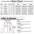 thumbnail image 3 of CEHVOM Blouse à Manches Longues Imprimée pour Femmes, Col en V, Tunique Chandail, 3 of 6