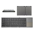 thumbnail image 1 of UsRHHA Mini Folding Keyboard Wireless Portable, Bluetooth Touchpad for Android iOS Tablet, Foldable Keyboard Universal, 1 of 7