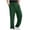 Army Green, variant on FAIWAD Men's Baggy Sweatpants Elastic Waist Straight Leg Lightweight Sweat Pants Lounge Pants with Pockets