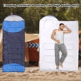 thumbnail image 3 of Hearth & Gear Sacs de Couchage pour Adultes pour Temps Chaud Sacs de Couchage Portables 3 Lb Sac de Couchage Léger pour Grandes Filles Garçons avec Sac de Compression pour Camping et Randonnée par Temps Chaud, 3 of 6