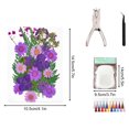 thumbnail image 2 of Wzzjkit Transparent Bookmarks for Dried Flowers DIY Transparent Dried Flower Bookmarks Dried Flower Bookmark Making Kit Dried Flowers Sets with Tools, 2 of 5