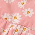 thumbnail image 4 of Barboteuse pour Bébé Fille à Imprimé Marguerites, Sans Manches, Justaucorps à Bretelles, Combinaison une Pièce, 4 of 5