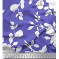 thumbnail image 1 of Soimoi Rayon Fabric Leaves & Floral Artistic Decor Fabric Printed Yard 42 Inch Wide, 1 of 5