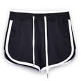 thumbnail image 2 of Yuyuzo Plus Size Shorts for Women High Waisted Drawstring Workout Shorts Running Athletic Gym Shorts, 2 of 3