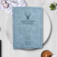 Tablet Case For Ipad Air 5th Retro Pattern Deer Head Pattern With Stand Book Style Leather Cover For Ipad Mini 6 8th 9th 10.2 Blue Pro 11 2020 21 22