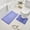 A, variant on Pebble Texture Coral Fleece Bathroom Rug Set with Non-Slip Backing, Absorbent Foam Mat for Toilet Floor, Machine Washable, 2-Piece