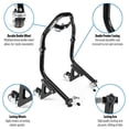 thumbnail image 4 of Venom Motorcycle Lift Stands w/ Dolly Wheels, Front Fork & Rear Spool Lift Attachments, Compatible with 2000-2005 Kawasaki ZX1200 - Ninja ZX-12R, 4 of 9