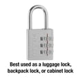 thumbnail image 4 of Master Lock Set Your Own Combination Lock #630D, 4 of 6