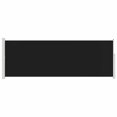 thumbnail image 2 of vidaXL Retractable Side Awning 160 x 500 cm Black, 2 of 4