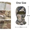 thumbnail image 3 of AVEKI New Camouflage and Solid Color Headgear, Balaclava, Hiking Hat, Outdoor Riding Sunscreen Face Mask 0517M, 3 of 8