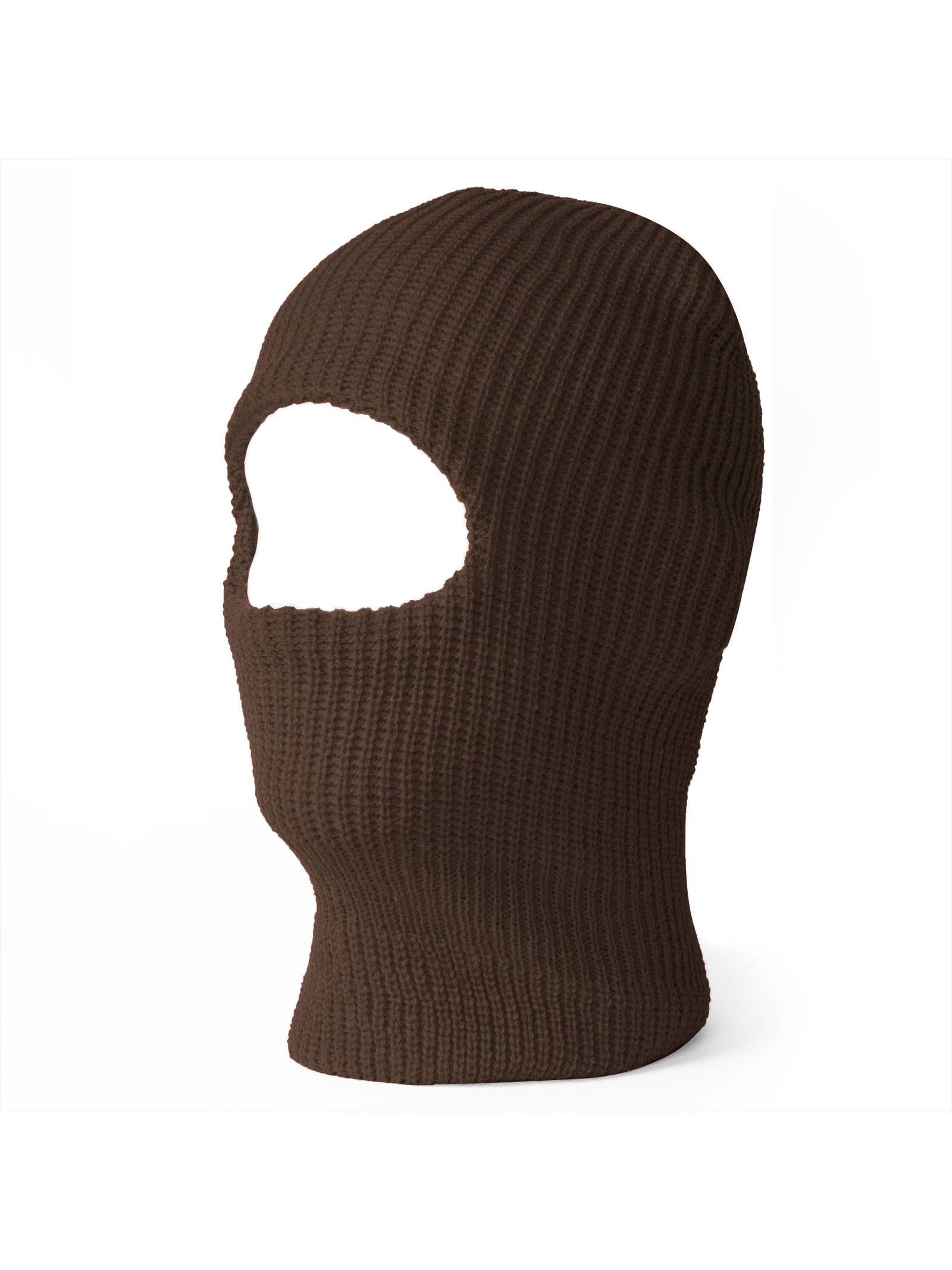 TopHeadwear Masque de Ski à un Trou - Marron Café