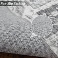 thumbnail image 2 of Garvee 9x12 Large Washable Rug Vintage Persian Rug Retro Medallion Rug Indoor Non-Slip Low Pile Carpet Living Room Bedroom Rug, Gray, 2 of 6