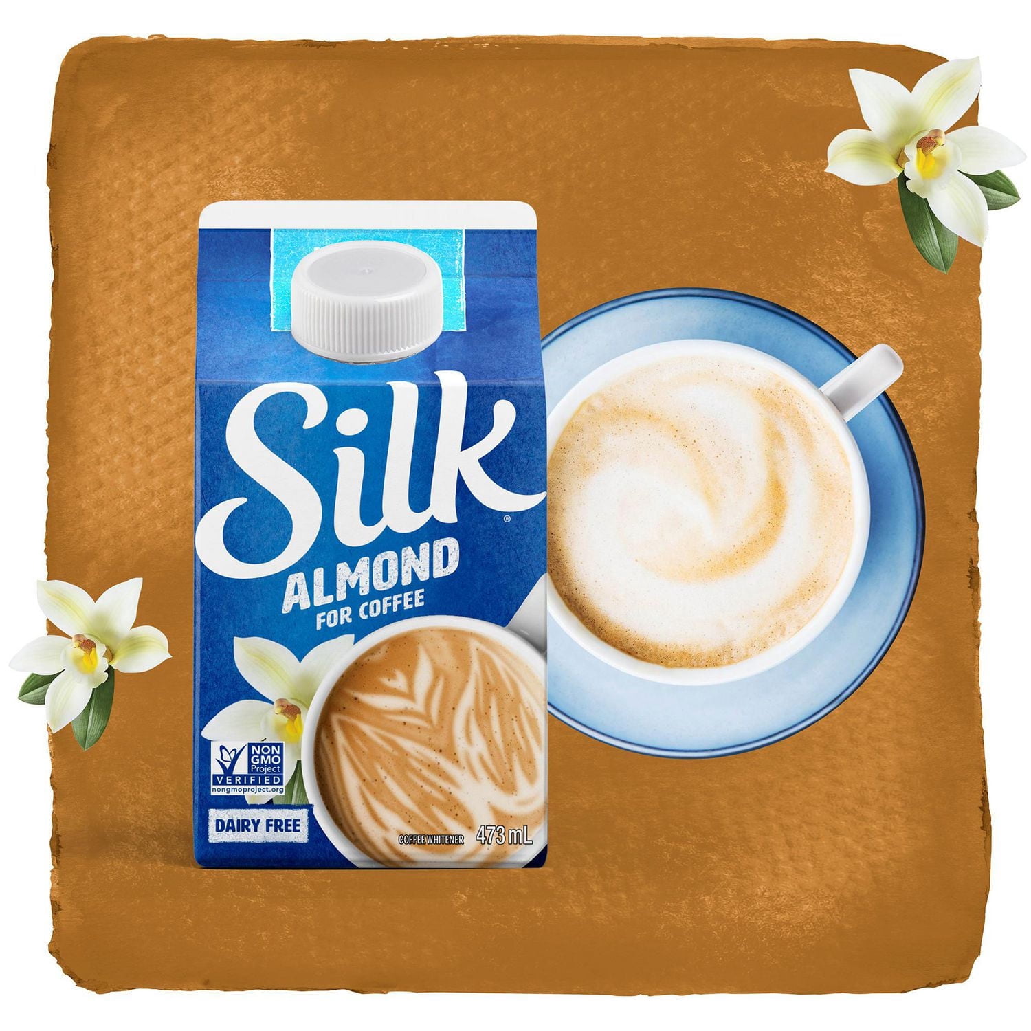 Silk Almond Coffee Creamer, Vanilla, Dairy Free