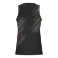 thumbnail image 4 of Qertyioot Gilet d'Été Ample pour Hommes, Imprimé Sport, Col Rond, Mode Décontractée, 4 of 4