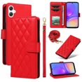 thumbnail image 1 of Samsung Galaxy A06 Phone Case , Wallet Flip Cover Adjustable Crossbody Lanyard Magnetic Card Slots, 1 of 5