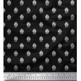 thumbnail image 1 of Soimoi Poly Georgette Fabric Floral Block Fabric Prints by Yard 42 Inch Wide, 1 of 3