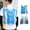 Blue, variant on Insulated Hydration Pack 3L Water Bladder Backpack, Lightweight Breathable Cycling Running Backpack, Portable Hydration Vest for Hiking Climbing with Reflective Strips, Black