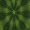thumbnail image 1 of Ahgly Company Machine Washable Indoor Square Transitional Dark Forest Green Area Rugs, 4' Square, 1 of 7