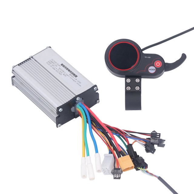 350W Motor Controller, DC48V 20A Brushless Motor Controller Aluminum Alloy Easy Connection For Electric Bikes Scooters