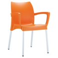 thumbnail image 1 of Compamia Dolce Resin Outdoor Arm Chair in Orange, 1 of 11