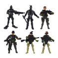 thumbnail image 1 of Esquirla 6 Pcs Mini Soldats Articulés Hommes avec Armes Ensemble de Jouets Modèles, 1 of 8