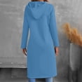 thumbnail image 4 of Jusqu'à 50 % de Réduction tumgatte Hauts pour Femmes Sweat à Capuche Manches Longues Design Mode Solide Sweat à Capuche avec Poche Pull d'Automne Vêtements d'Automne Vêtements Athleisure pour Femmes, 4 of 8