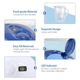 thumbnail image 3 of Labymos Pichet de Filtre à Eau 3,5 L avec Indicateur Électronique 1 Filtre Système de Filtration à 4 Étapes Réduire, 3 of 8