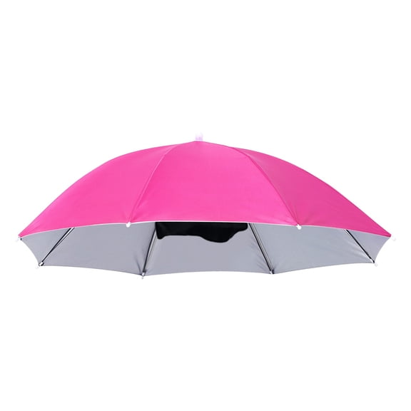 Kbndieu Polyester Chapeau Écran Solaire Chapeau Écran Solaire Parapluie 69 Grand Parapluie de Tête Chapeau de Kiosque Chapeau Parapluie Publicitaire Chapeau Parapluie Pêche Chapeau de Pêche Essentiels pour la Maison