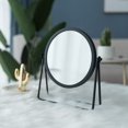 thumbnail image 2 of Makeup Mirror Single Sided Vanity Mirror Vintage 360° Rotation Metal Cosmetic Mirror Round Beauty Mirror Handmade Make Up Mirror for Dresser Vanity Table Desk, 2 of 3