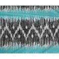 thumbnail image 4 of oneOone Tissu Polyester Lycra Chevron Imprimé Ikat Tissu au Mètre 56 Pouces de Large, 4 of 4