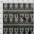 thumbnail image 2 of oneOone Cotton Poplin Fabric Chevron & Swirl Ikat Printed Craft Fabric BTY 42 Inch Wide, 2 of 4