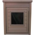 thumbnail image 4 of New Age Pet Habitat N Home Indoor Litter Loo furniture style litter box cover brown, 4 of 5