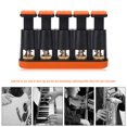 thumbnail image 3 of Variable Hand Finger Strength Tension Exerciser Grip Trainer for Piano Guitar (Orange), 3 of 14