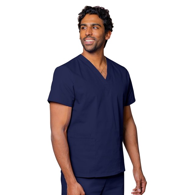 Adar Universal Unisex Scrubs - V-Neck Scrub Top