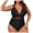 Black, variant on Pisexur Women's Swimwear Quick Dry Tankini Swimsuits for Women UPF50 + Sun Protection Women Summer Solid Patchwork Deep V Underwire Bikini Sports Swimsuit Black,3XL