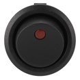 thumbnail image 4 of LAFGUR 12v Automotive Electric Round Spst Switch On/Off Switch Spst Switch For Car Van Dashboard Boat Light A, 4 of 6