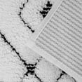 thumbnail image 2 of Hometrends Bath Rug White/Black, 2 of 8