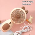 thumbnail image 4 of Dvkptbk Hand Fan Summer Refreshing Handheld Fan with Led Portable USB Charging Light Mini Fan, 4 of 5