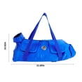 thumbnail image 3 of LSLJS Dog and Pussy Going Bag Portable Foldable Shoulder Bag, Pussy Scratching and Gnaw Fixed Bag with Straps, Changeable Chest Circumference,wiht Zipper Pocket, Backpack, 3 of 8