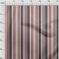thumbnail image 2 of oneOone Tissu Polyester Lycra Tissu Imprimé à Rayures Bayadere BTY 56 Pouces de Large, 2 of 4
