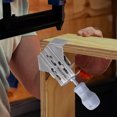 thumbnail image 2 of yeacher Stainless Steel 90-Degree Woodworking Clamp for Precision Framing and DIY Projects - Open-Type Design (Single Unit), 2 of 6
